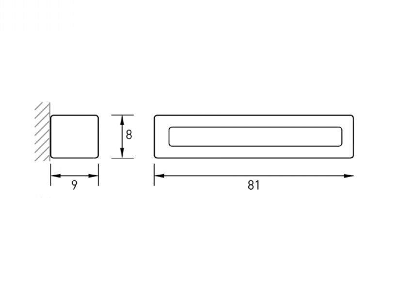 Radius Design Badetuchhalter Puro