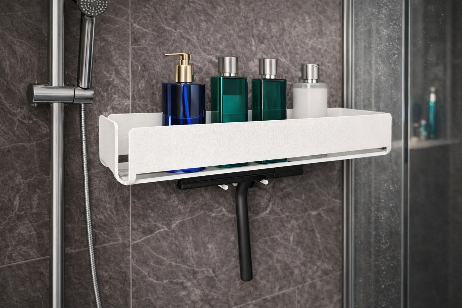 Radius Design Duschablage PURORAGGIO weiß 42 cm – Ansicht 8