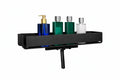 Radius Design Duschablage PURORAGGIO schwarz 42 cm – Freisteller auf weißem Hintergrund