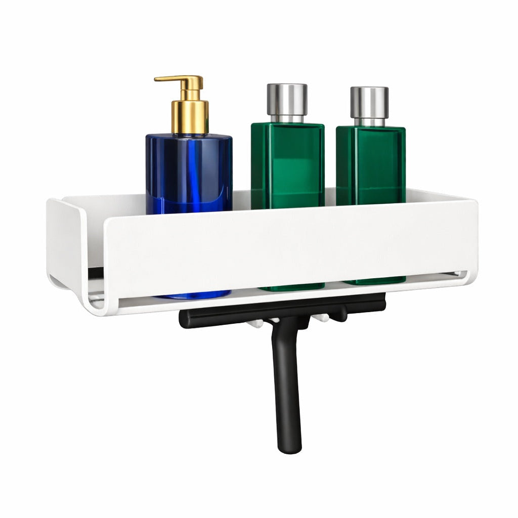 Radius Design Duschablage PURORAGGIO weiß 30 cm – Freisteller auf weißem Hintergrund