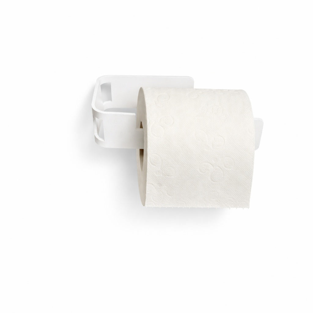 Radius Design WC-Rollenhalter PURORAGGIO weiß – Freisteller auf weißem Hintergrund