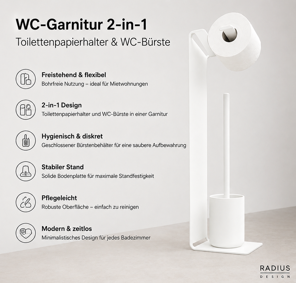 Radius Design WC-Garnitur PURORAGGIO